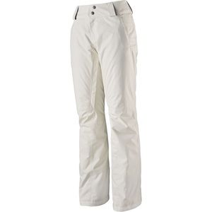 White Patagonia Snowbelle Insulated Pants Medium